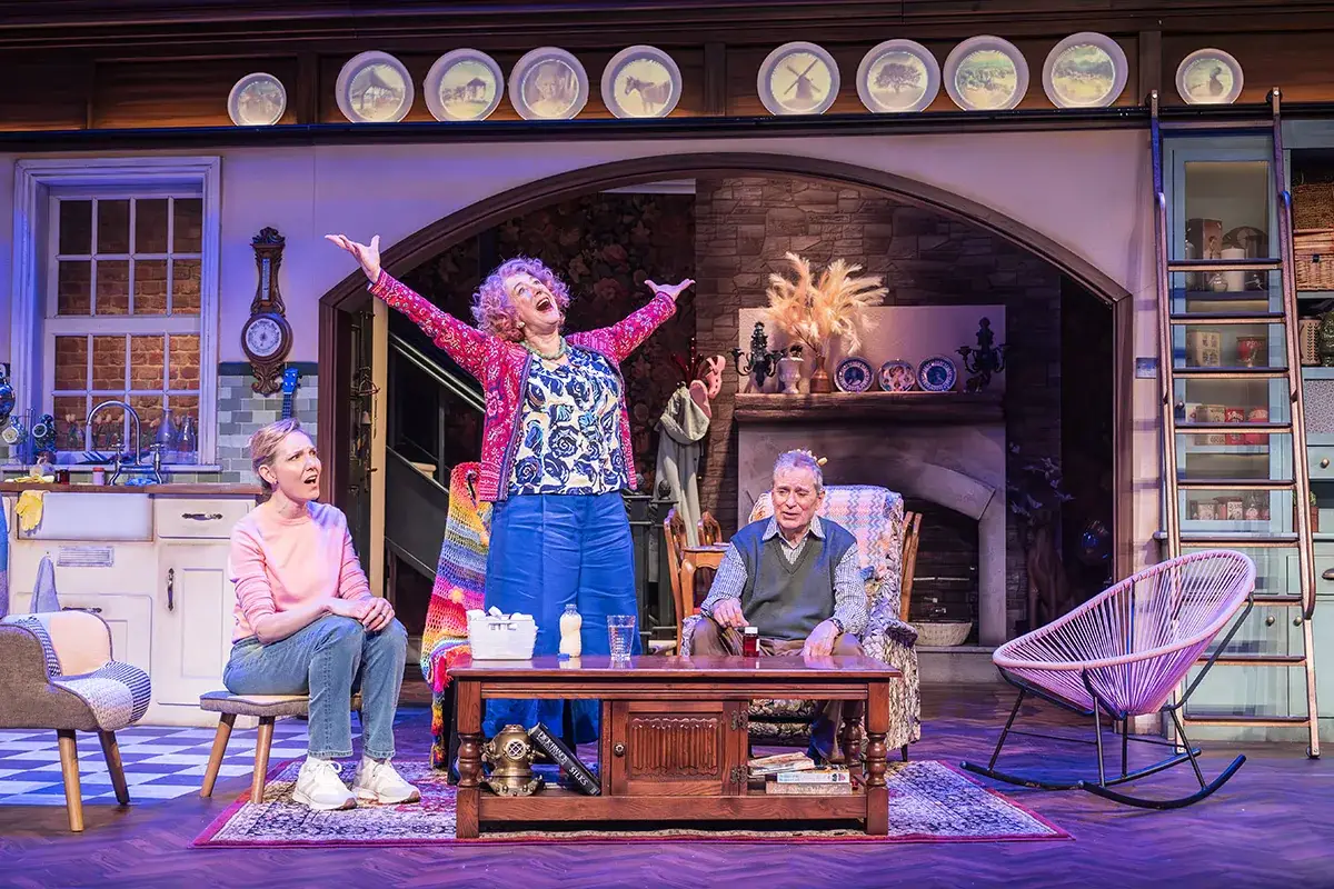 Dame Maureen Lipman in Allegra at the Harold Pinter Theatre