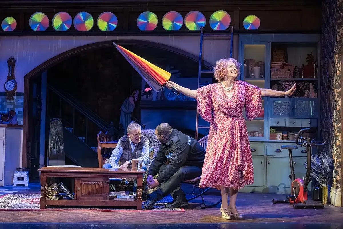 Dame Maureen Lipman as Allegra at the Harold Pinter Theatre