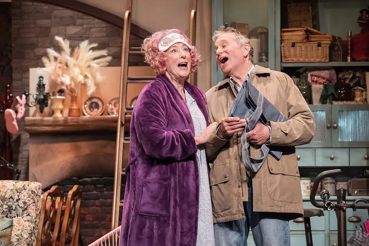 A scene from Allegra at the Harold Pinter Theatre