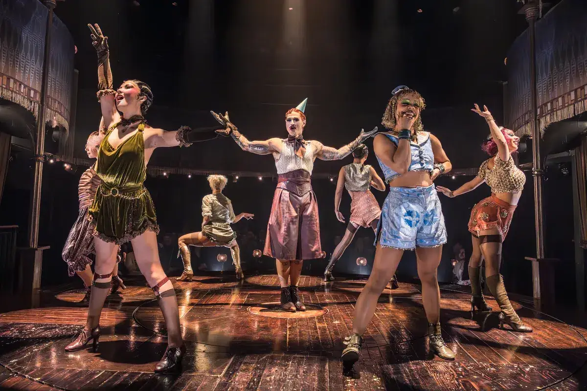 The Kit Kat Club dancers