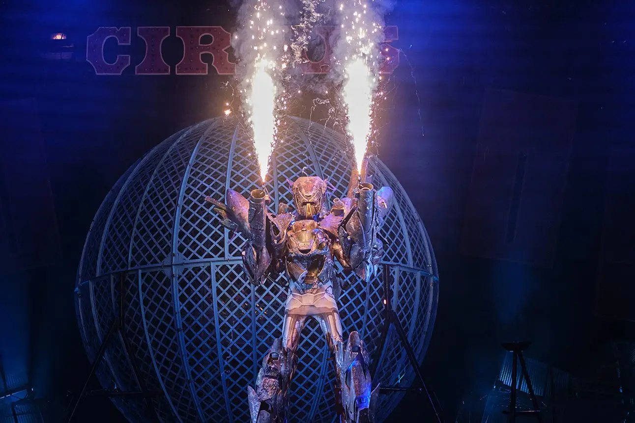 Daredevil circus thrills