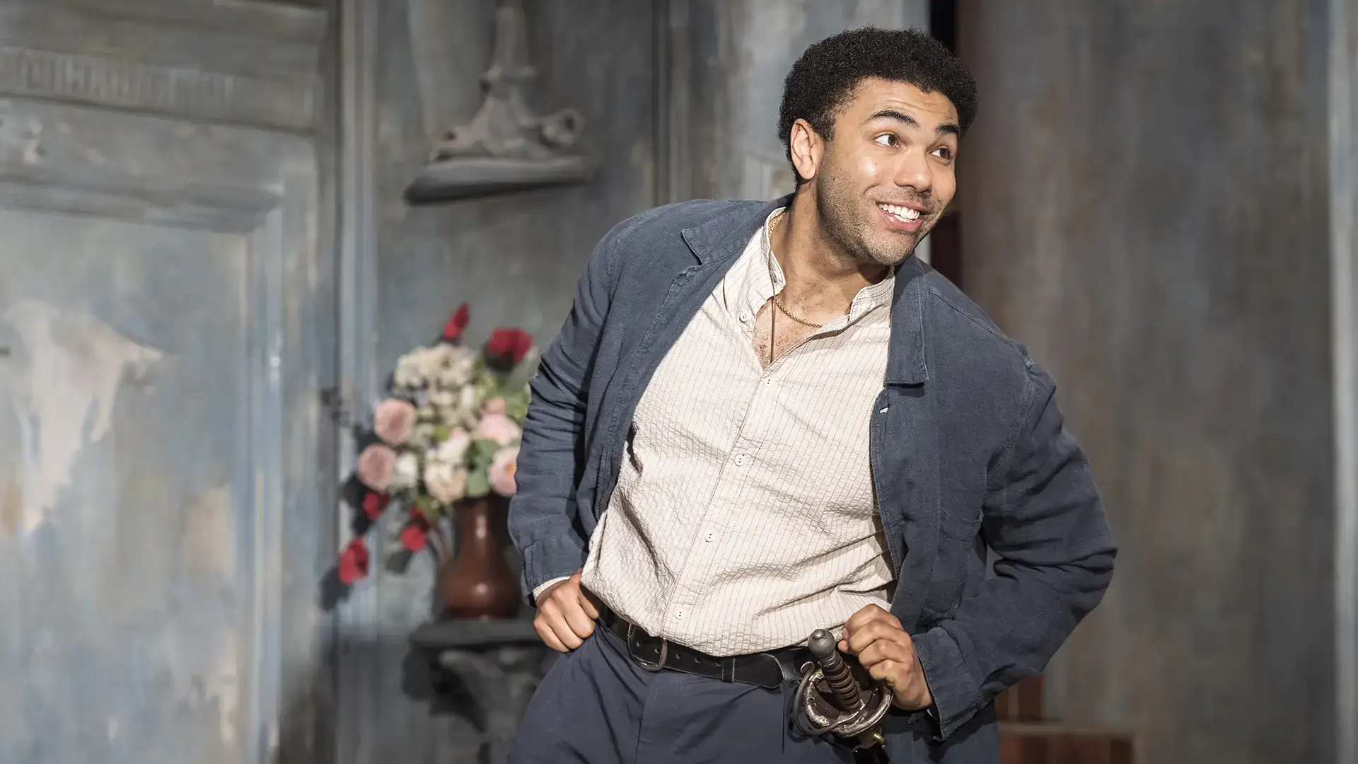 A scene from Cyrano de Bergerac at the Noël Coward Theatre - photography by Marc Brenner