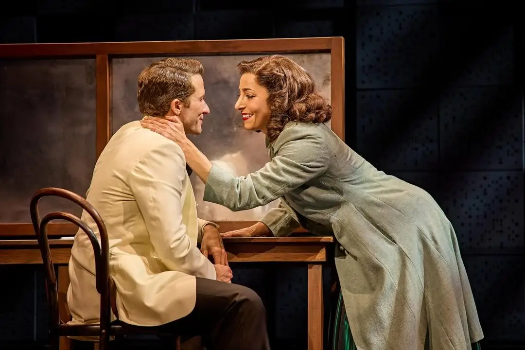 Joel Harper-Jackson and Ana Villafañe as Frank Sinatra and Ava Gardner share a tender moment - photography by Birgit & Ralf Brinkhoff