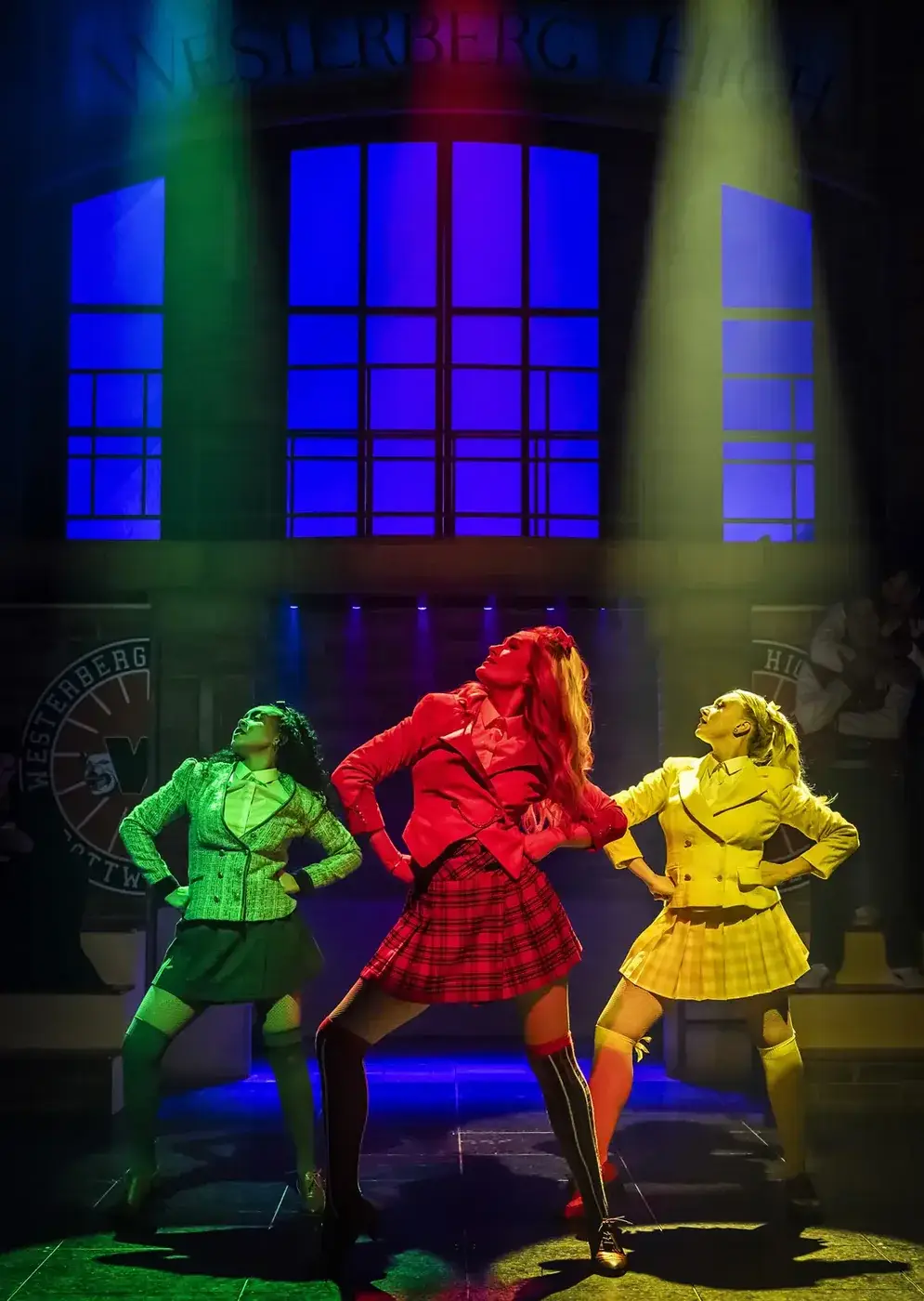 The Heathers in Heathers The Musical at The Arts at Marble Arch - photography by Pamela Raith