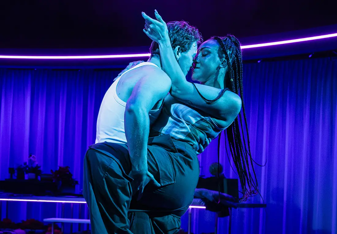 Morgan Gregory as Humanity in Hot Mess