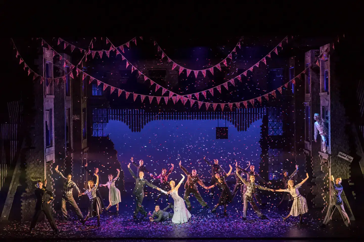 The Company in the Cafe de Paris ballroom