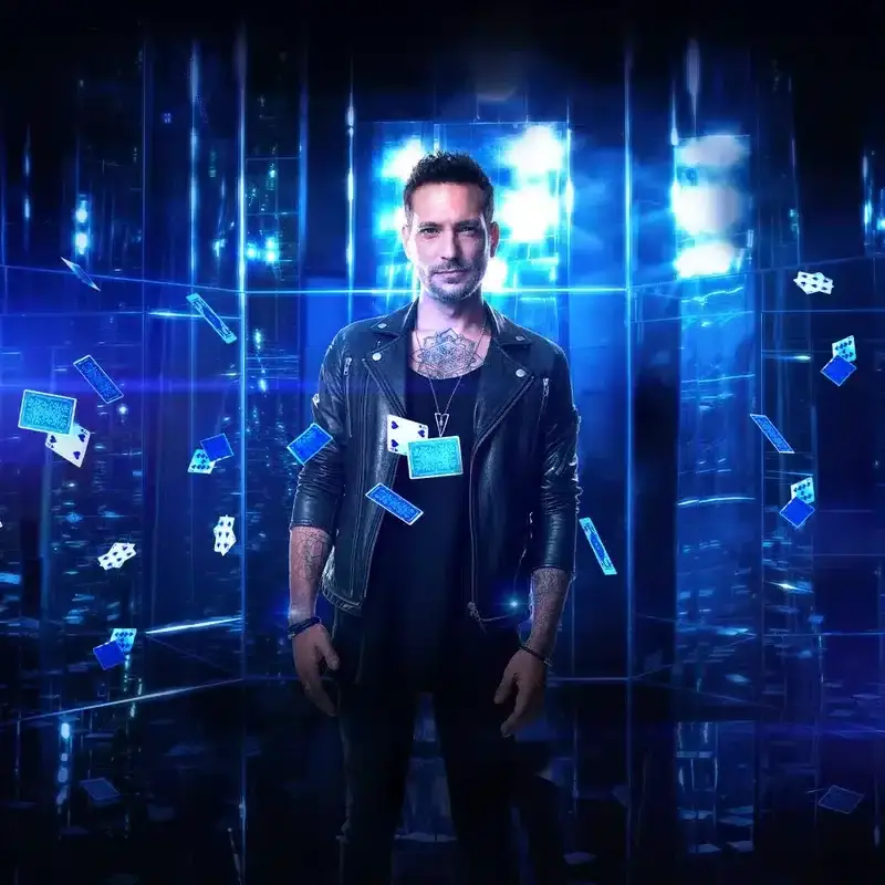 Enzo Weyne, one of The Horsemen in Now You See Me Live at the London Coliseum