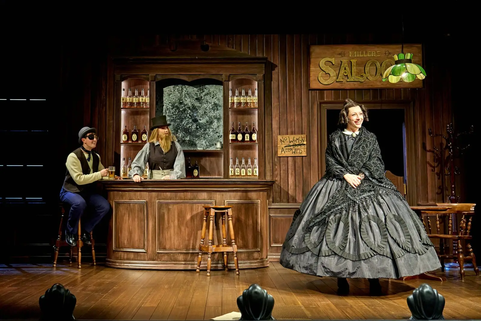A scene from Oh, Mary! at the Trafalgar Theatre, London