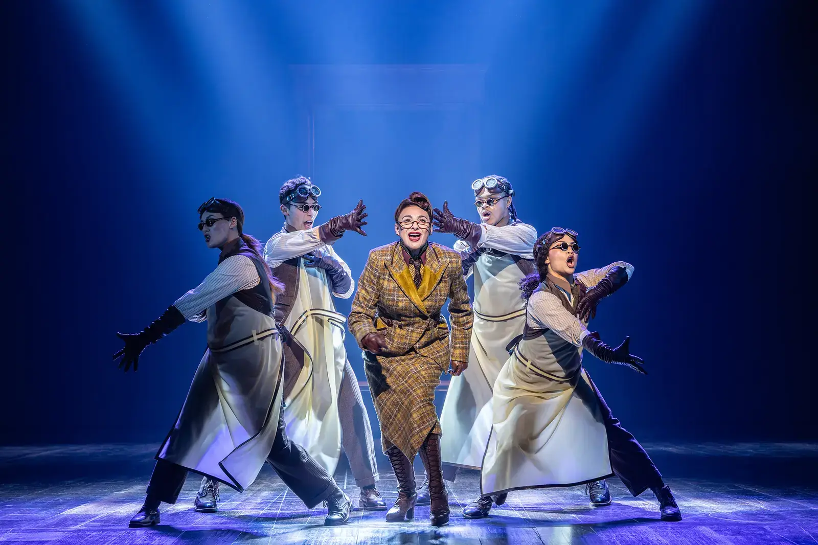 A high-energy ensemble dance number