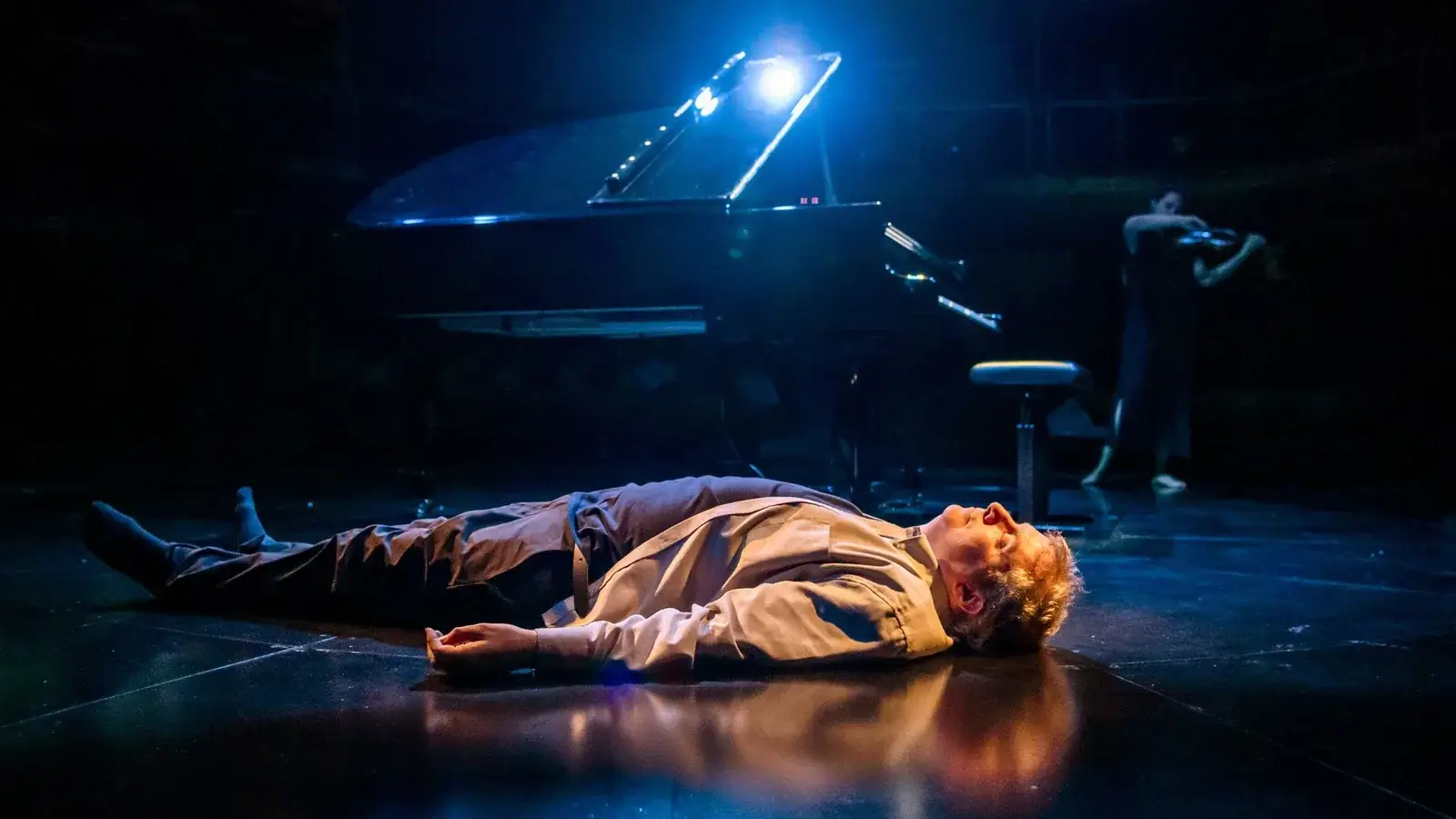 A meditation beside the piano