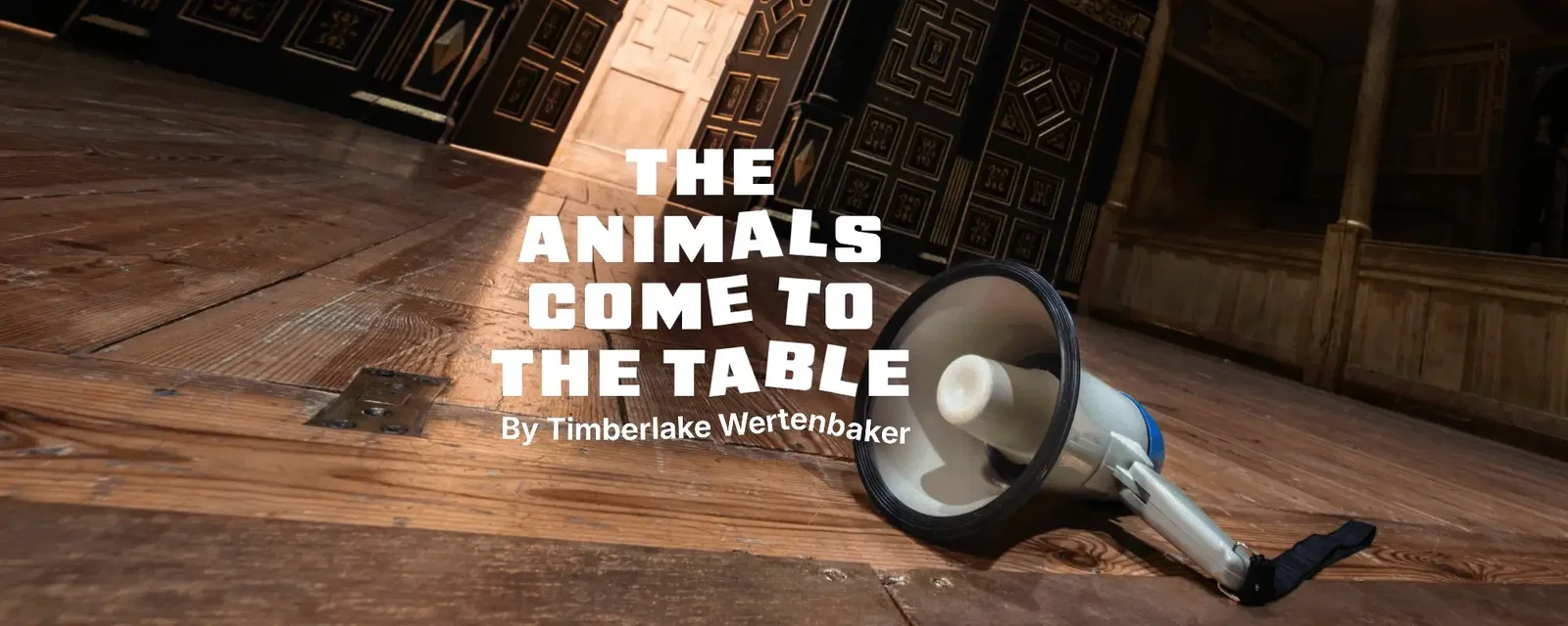 The Animals Come to the Table