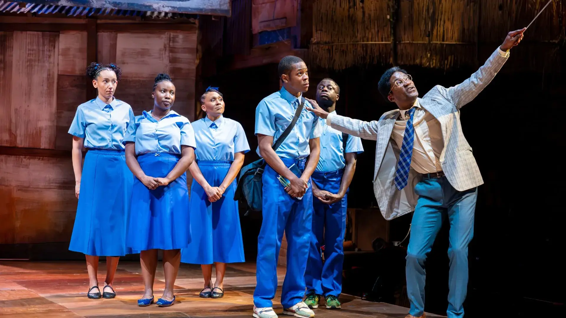 The ensemble of The Boy Who Harnessed the Wind at @sohoplace - photography by Tyler Fayose