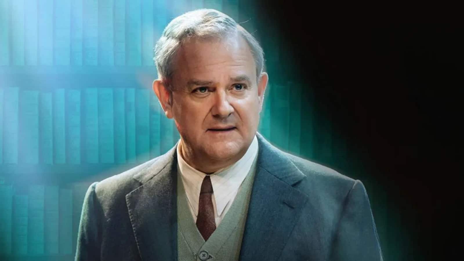 Hugh Bonneville as C.S. Lewis in Shadowlands at the Aldwych Theatre