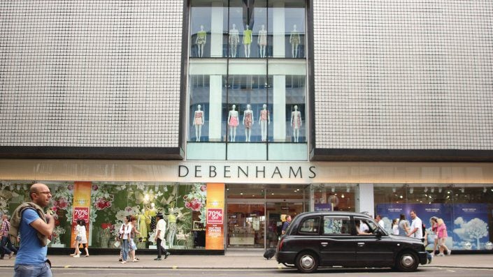 Debenhams Oxford Street